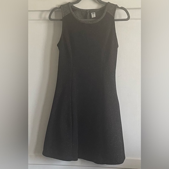 Old Navy Fit & Flare Speckled French Terry Dress. Pre-Owned. - Picture 3 of 11